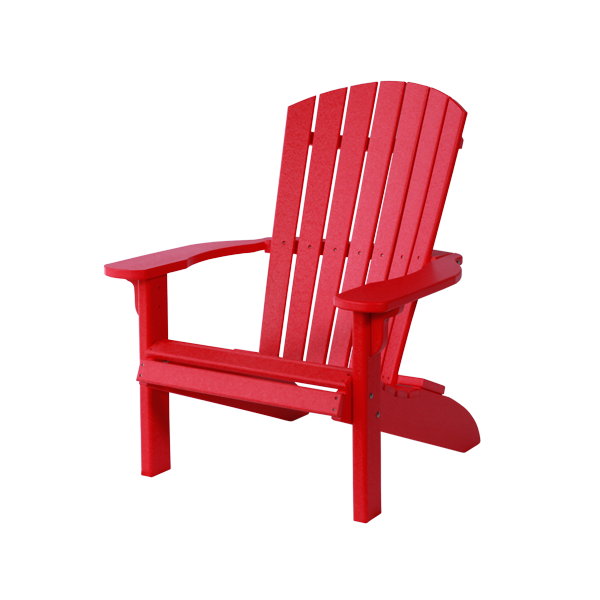 Leisure Lawns Amish Made Recycled Plastic Fan-Back Adirondack Chair Model #360 - LEAD TIME TO SHIP 4 WEEKS