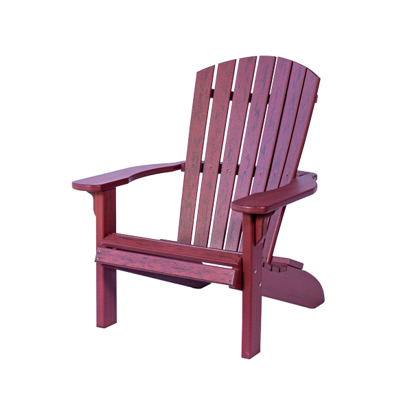 Leisure Lawns Amish Made Recycled Plastic Fan-Back Adirondack Chair Model #360 - LEAD TIME TO SHIP 4 WEEKS