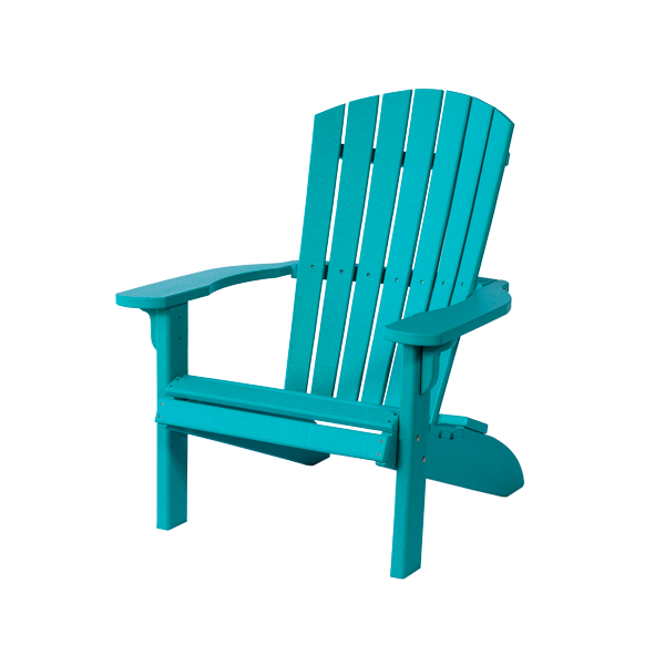 Leisure Lawns Amish Made Recycled Plastic Fan-Back Adirondack Chair Model #360 - LEAD TIME TO SHIP 4 WEEKS