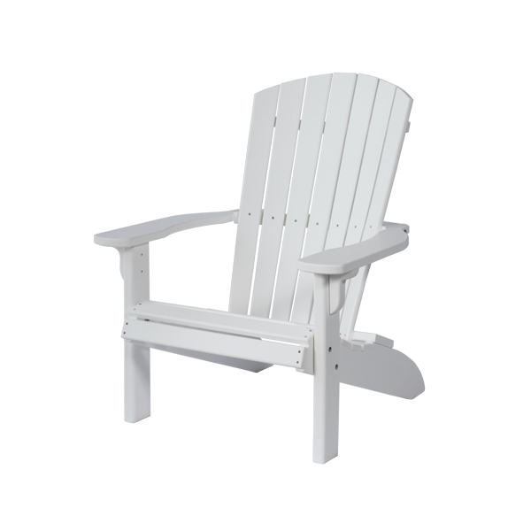 Leisure Lawns Amish Made Recycled Plastic Fan-Back Adirondack Chair Model #360 - LEAD TIME TO SHIP 4 WEEKS