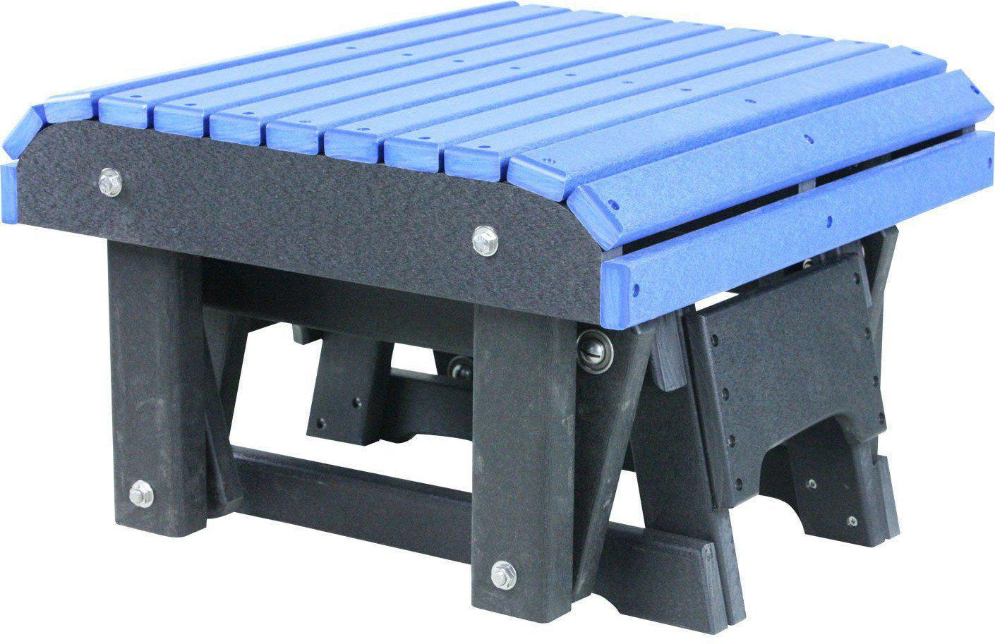 LuxCraft  Recycled Plastic Glider Footrest - Rocking Furniture
