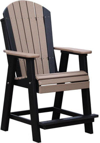 LuxCraft Recycled Plastic Adirondack Balcony Chair - Rocking Furniture