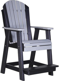 LuxCraft Recycled Plastic Adirondack Balcony Chair - Rocking Furniture