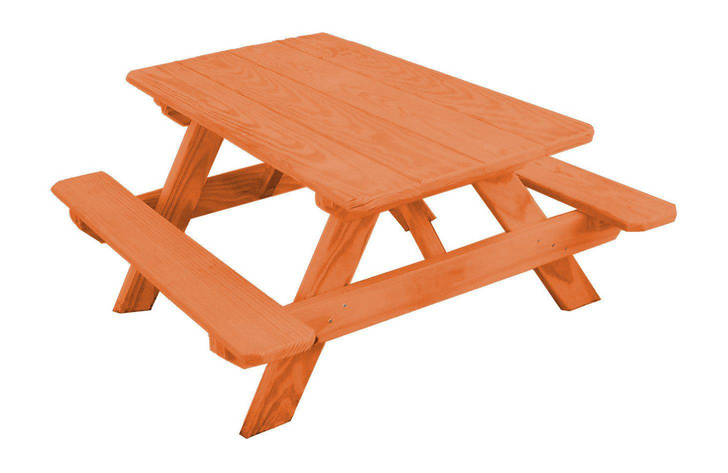 A&L Furniture Co. Pressure Treated Pine 22" Wide Kids Picnic Table - LEAD TIME TO SHIP 10 BUSINESS DAYS