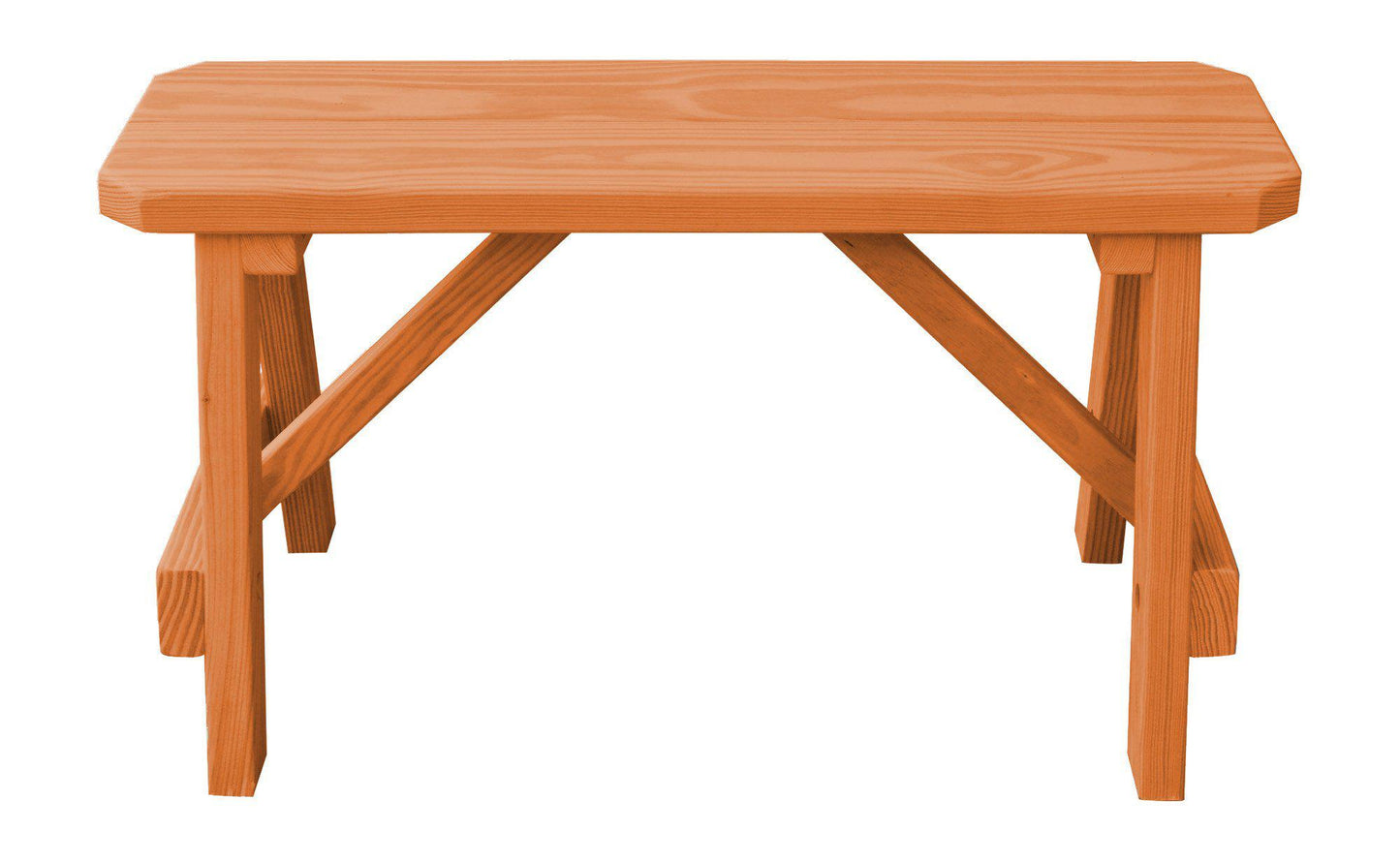 A&L Furniture Co. Pressure Treated Pine 33" Traditional Bench Only - LEAD TIME TO SHIP 10 BUSINESS DAYS