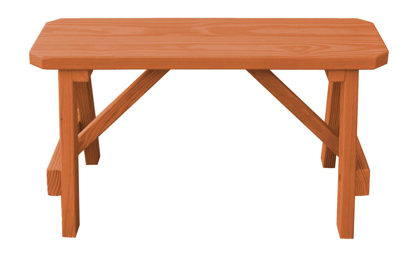 A&L Furniture Co. Pressure Treated Pine 33" Traditional Bench Only - LEAD TIME TO SHIP 10 BUSINESS DAYS
