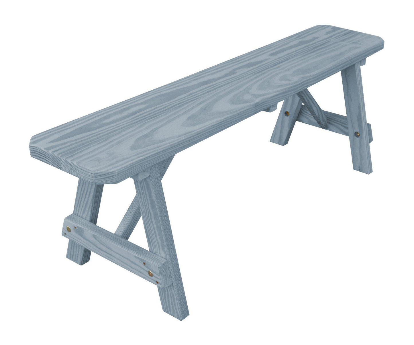 A&L Furniture Co. Pressure Treated Pine 55" Traditional Bench Only - LEAD TIME TO SHIP 10 BUSINESS DAYS