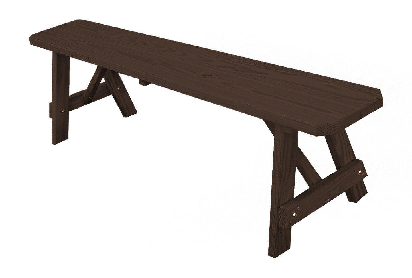 A&L Furniture Co. Pressure Treated Pine 70" Traditional Bench Only - LEAD TIME TO SHIP 10 BUSINESS DAYS