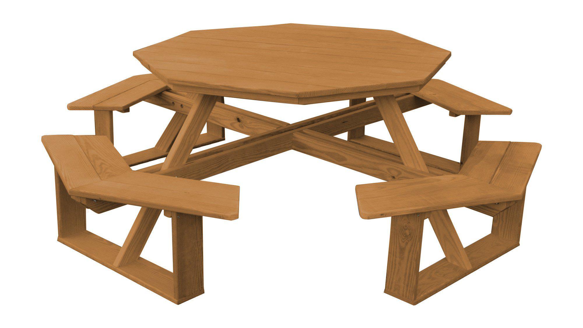 Walk In Table , Octagon Walk-In Table, Chairs, Gliders from a & L Furniture Co ...