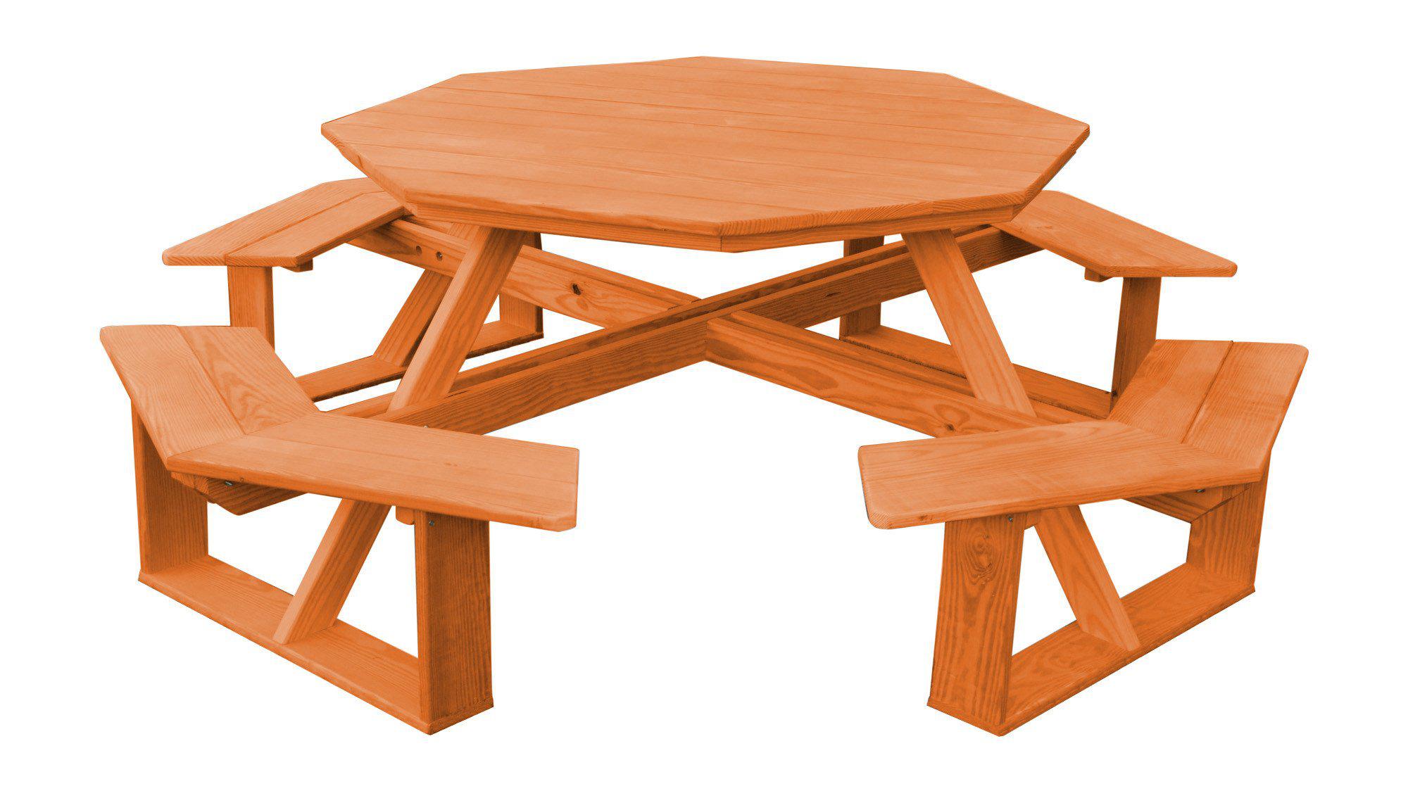 , Octagon Walk-In Table, Chairs, Gliders from a & L Furniture Co ...