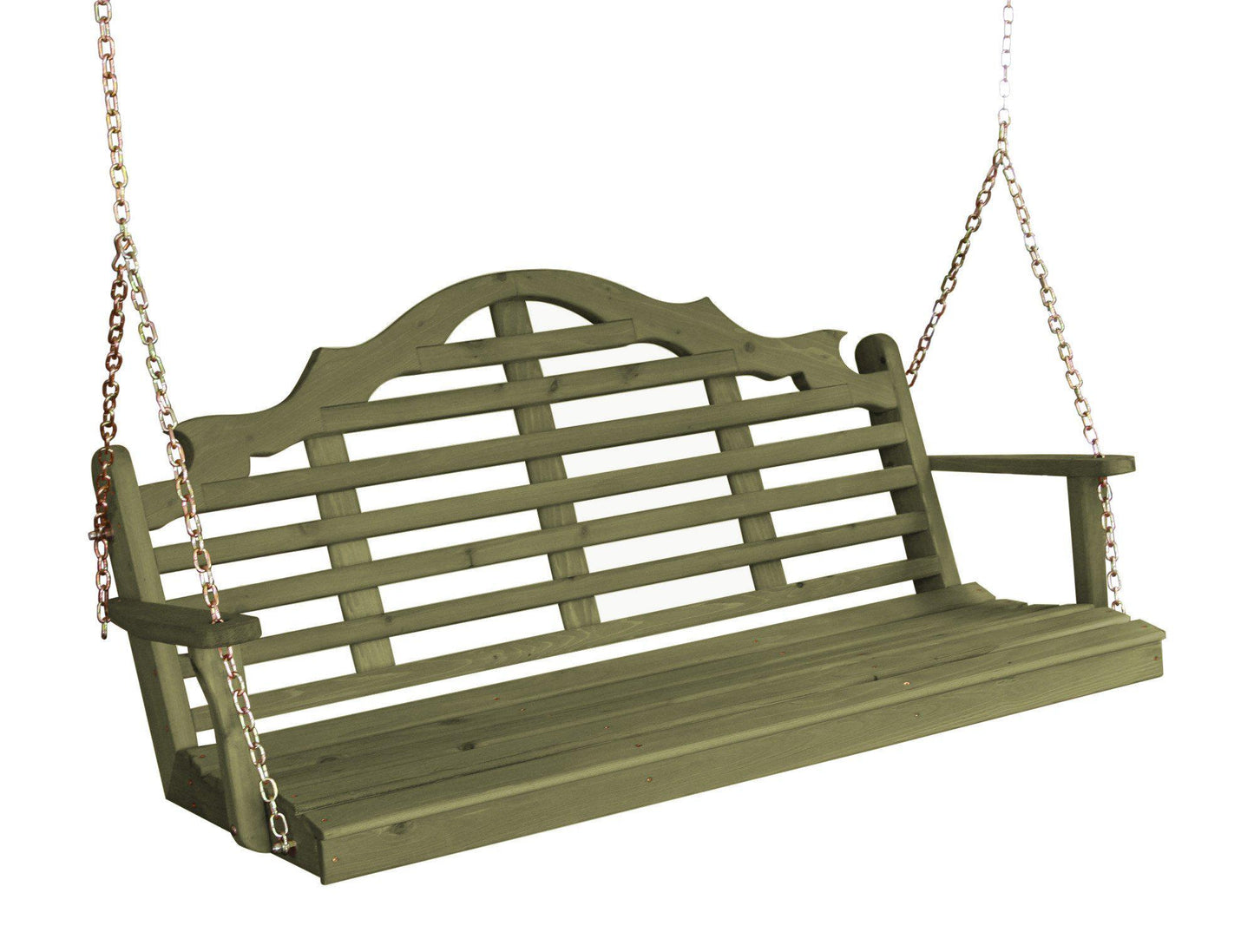 Regallion Outdoor Western Red Cedar 6' Marlboro Swing - LEAD TIME TO SHIP 2 WEEKS