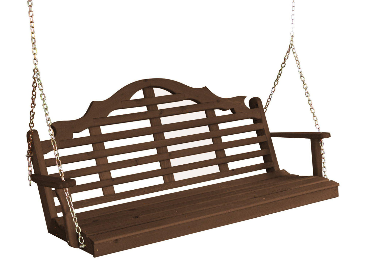 Regallion Outdoor Western Red Cedar 6' Marlboro Swing - LEAD TIME TO SHIP 2 WEEKS