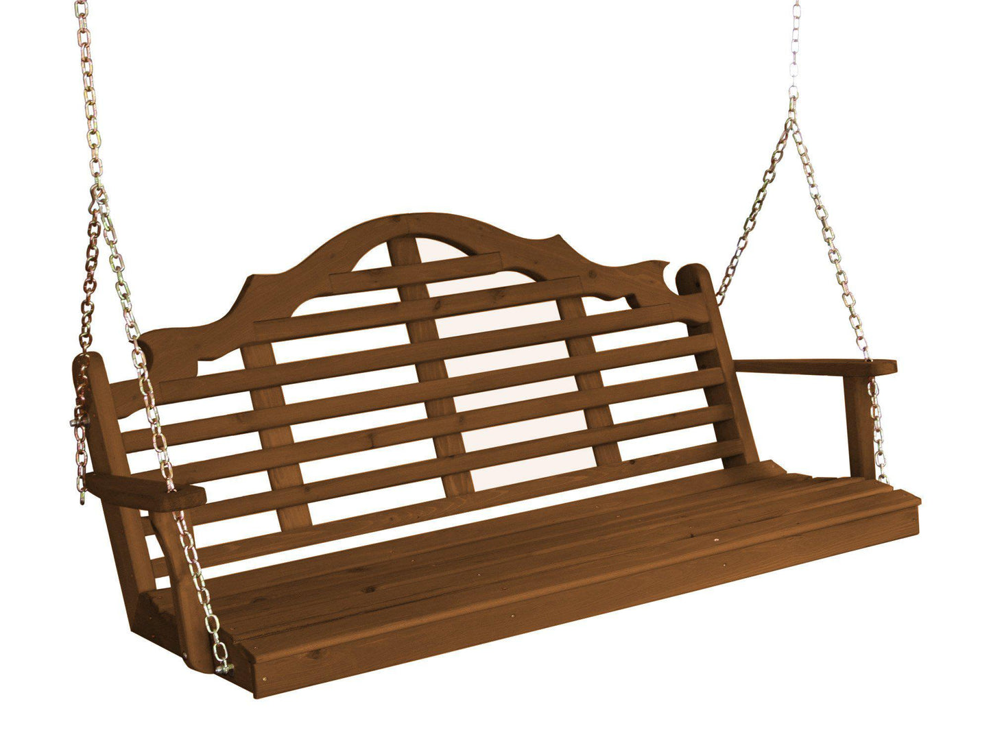 Regallion Outdoor Western Red Cedar 6' Marlboro Swing - LEAD TIME TO SHIP 2 WEEKS