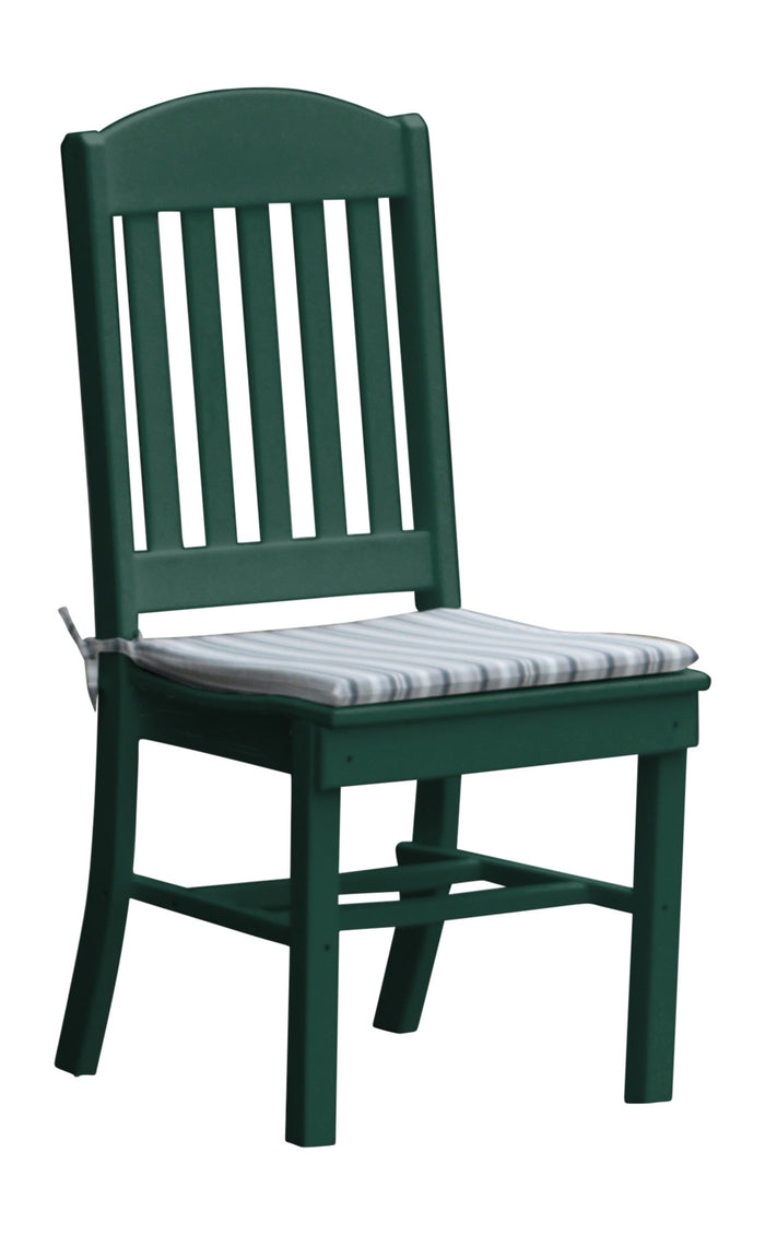 A&L Furniture Company Recycled Plastic Classic Dining Chair - Turf Green