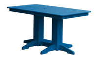 A&L Furniture Company Recycled Plastic 5' Dining Table - Blue