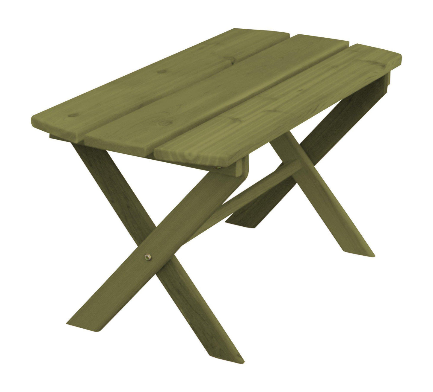 Regallion Outdoor Western Red Cedar Folding Coffee Table - LEAD TIME TO SHIP 2 WEEKS