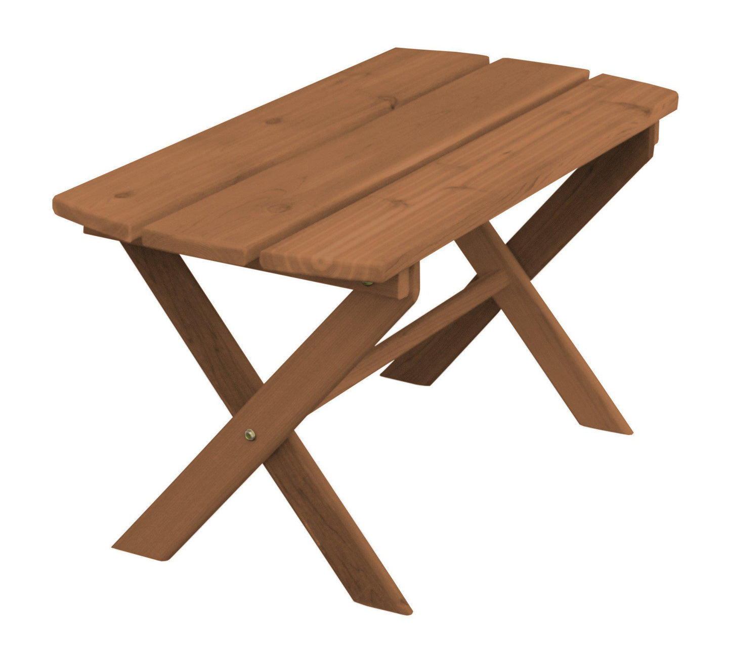 Regallion Outdoor Western Red Cedar Folding Coffee Table - LEAD TIME TO SHIP 2 WEEKS