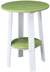 LuxCraft Recycled Plastic 28" Counter Height End Table - Rocking Furniture