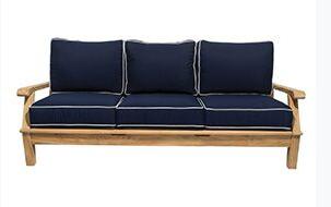 Royal Teak Collection Outdoor Miami Deep Seating 3 Seater Sofa - SHIPS WITHIN 1 TO 2 BUSINESS DAYS