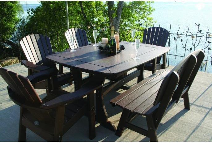Perfect Choice Outdoor Furniture Adirondack Dining Chair - Rocking Furniture