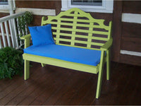 Outdoor Bench - A&L Furniture Company Recycled Plastic 4'  Marlboro Garden Bench