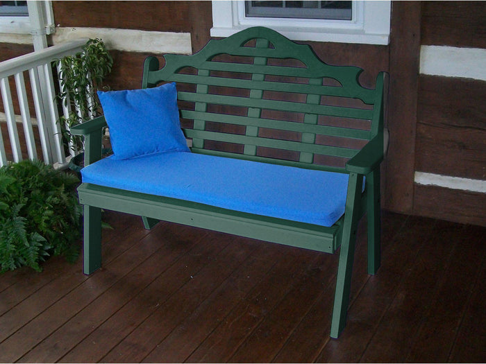 Outdoor Bench - A&L Furniture Company Recycled Plastic 4'  Marlboro Garden Bench