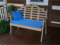 Outdoor Bench - A&L Furniture Company Recycled Plastic 4'  Marlboro Garden Bench