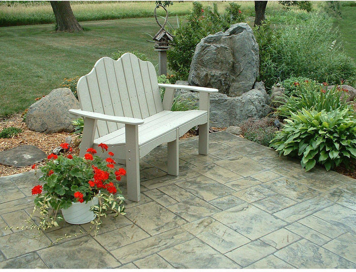 Tailwind Furniture Recycled Plastic 53" Traditional Bench - TB 485 - Rocking Furniture