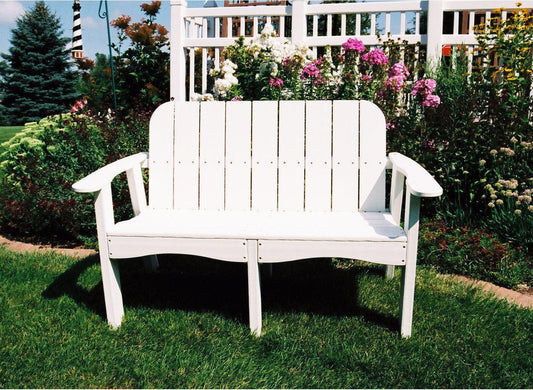 Tailwind Furniture Recycled Plastic 53" Victorian Bench - VB-480 - Rocking Furniture