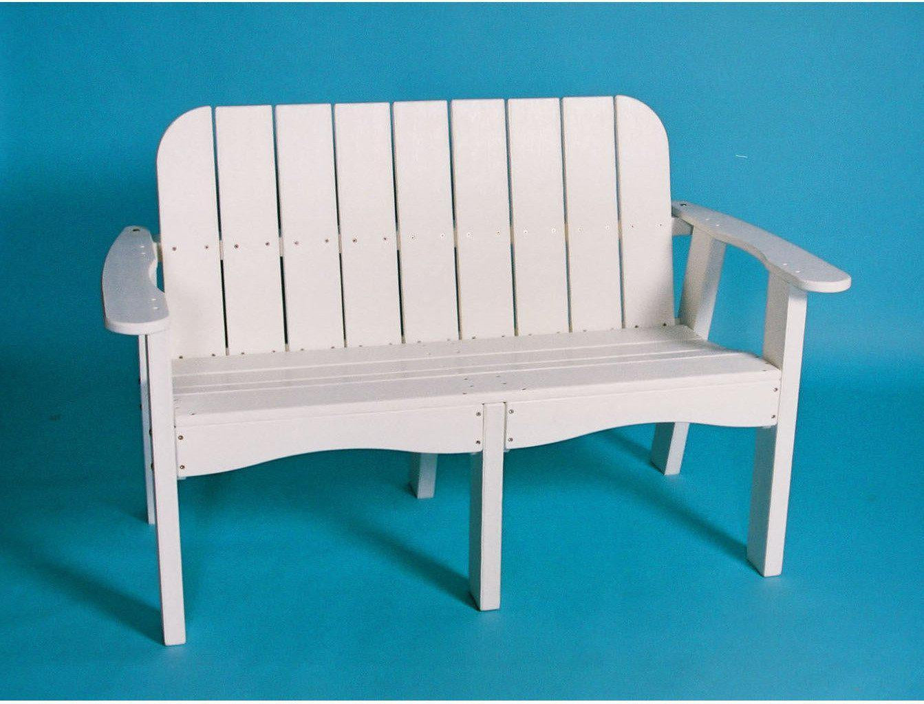 Tailwind Furniture Recycled Plastic 53" Victorian Bench - VB-480 - Rocking Furniture