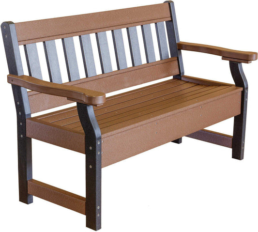 Wildridge Recycled Plastic Heritage 52.5" Garden Bench - Rocking Furniture