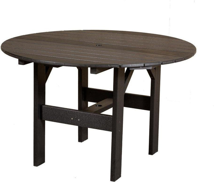 Outdoor Dining Set - Wildridge Recycled Plastic Classic 46" Round Dining Table