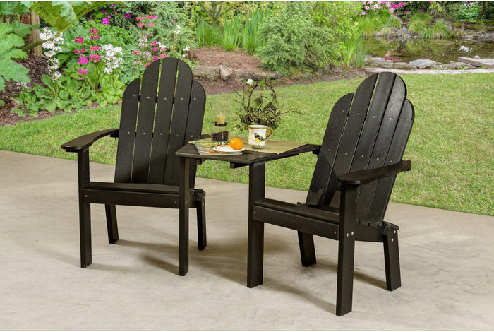 Outdoor Dining Set - Wildridge Recycled Plastic Classic Deck Chair Tete A Tete