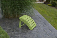 Outdoor Ottoman - A&L Furniture Company Recycled Plastic Folding Ottoman