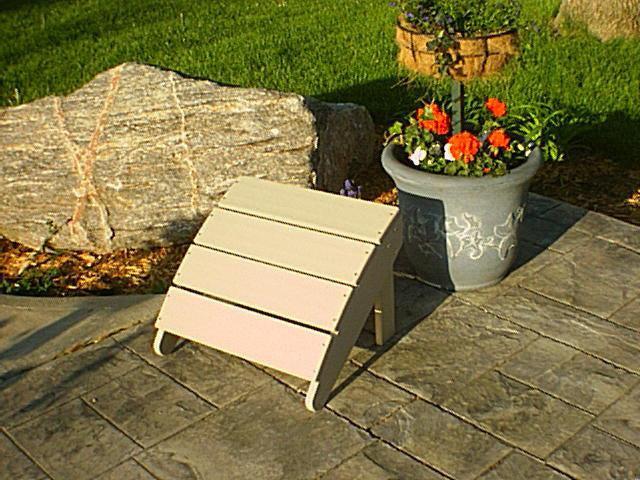 Tailwind Furniture Recycled Plastic Adirondack Ottoman - Rocking Furniture