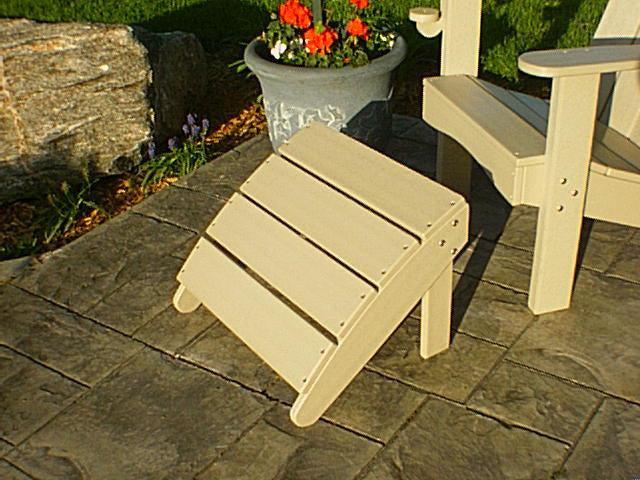 Tailwind Furniture Recycled Plastic Adirondack Ottoman - Rocking Furniture