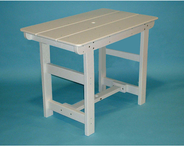 Tailwind Furniture Recycled Plastic Rectangle Pub Table - PUB 400 - Rocking Furniture