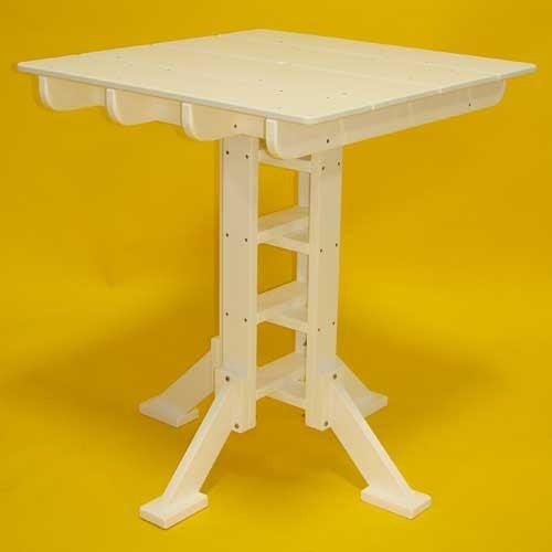 Tailwind Furniture Recycled Plastic Square Pub Table - WPUB 835 - Rocking Furniture