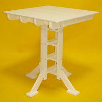 Tailwind Furniture Recycled Plastic Square Pub Table - WPUB 835 - Rocking Furniture