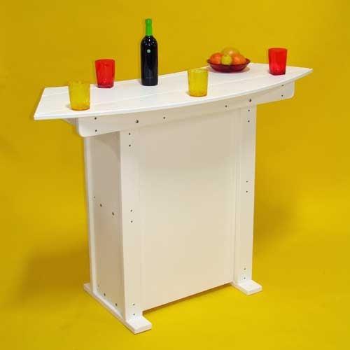 Tailwind Furniture Recycled Plastic Small Curved Bar - GTPS 222 - Rocking Furniture