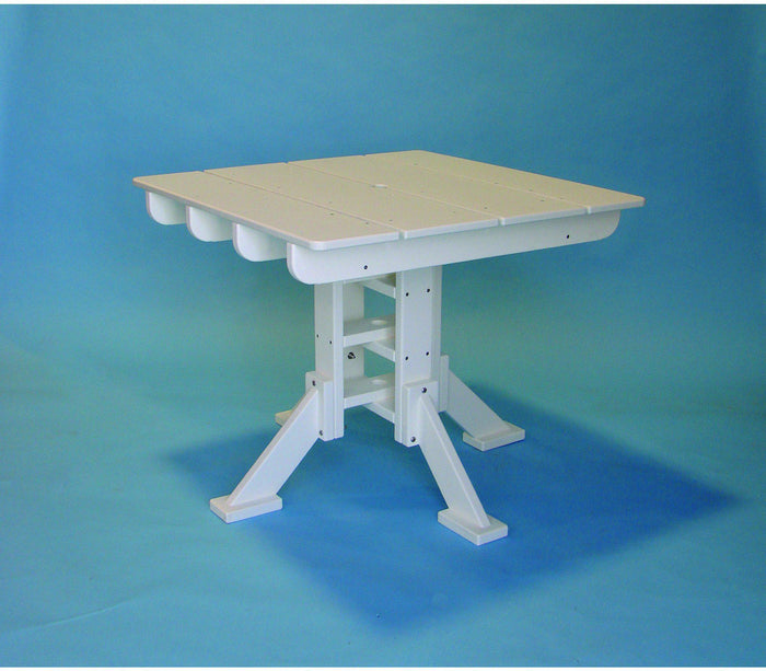 Tailwind Furniture Recycled Plastic 36"Square Dining Table - WDTR 830 - Rocking Furniture