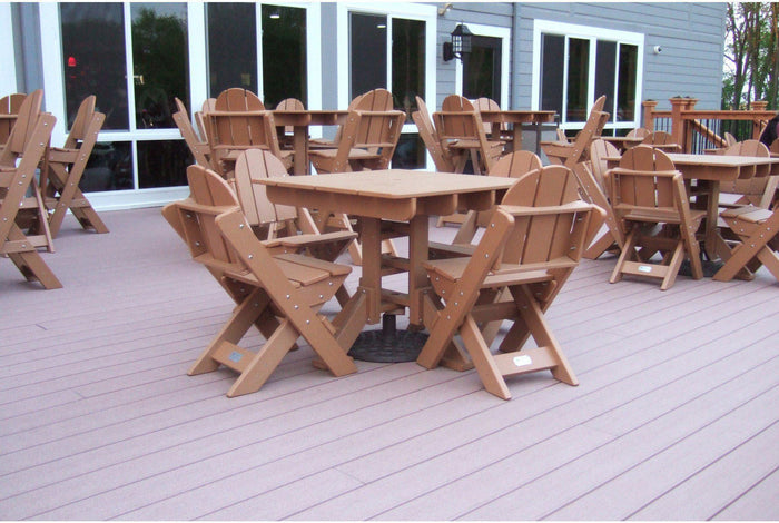 Tailwind Furniture Recycled Plastic 36"Square Dining Table - WDTR 830 - Rocking Furniture