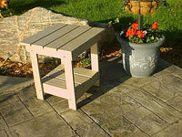 Tailwind Furniture Recycled Plastic Adirondack Side Table - Rocking Furniture