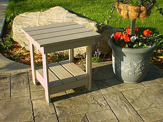 Tailwind Furniture Recycled Plastic Adirondack Side Table - Rocking Furniture