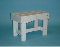 Tailwind Furniture Recycled Plastic 24" Dining / Flat Bench - DB 240 - Rocking Furniture