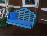 Porch Swing - A&L Furniture Company Marlboro Recycled Plastic 5ft Porch Swing