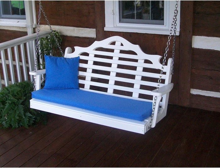 Porch Swing - A&L Furniture Company Marlboro Recycled Plastic 5ft Porch Swing