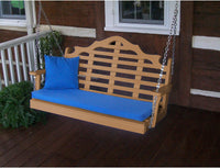 Porch Swing - A&L Furniture Company Marlboro Recycled Plastic 5ft Porch Swing