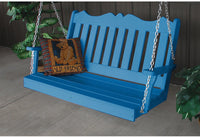 Porch Swing - A&L Furniture Company Royal English Recycled Plastic 5ft Porch Swing