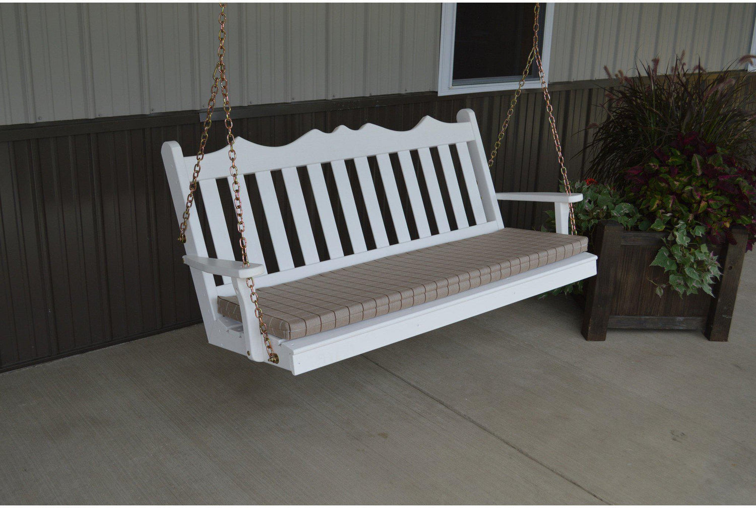 American Made Yellow Pine Porch Swing Collection